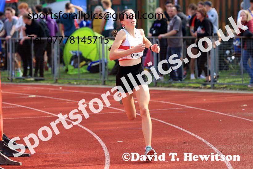 Womens Under-17s, 2024 Northern Mens 6 and Womens 4 and Youngsters Relays, Stanley Park, Blackpool.  Photo: David T. Hewitson/Sports for All Pics